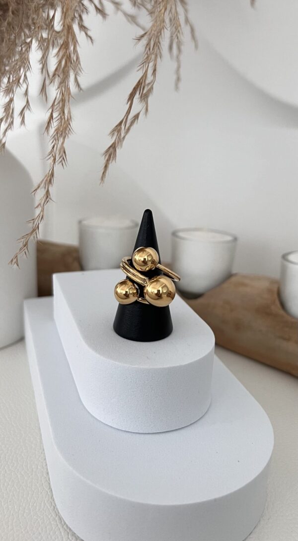 Trina ajustable chunky ring - Imagen 3