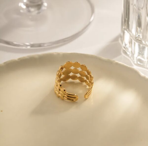 Delia adjustable ring - Imagen 3