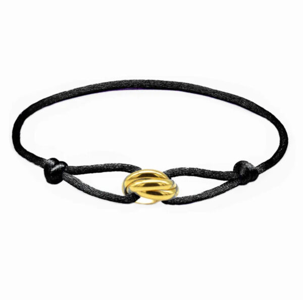 Ajustable Trinity Rope Bracelet - Imagen 2