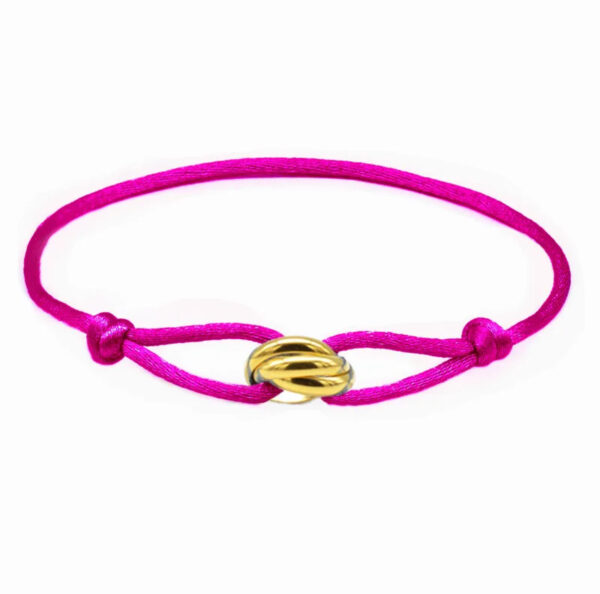 Ajustable Trinity Rope Bracelet